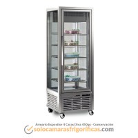Armario Expositor Conservación 4 Caras DIVA 450gs