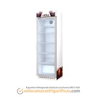 Personalización Armario Refrigerado Expositor Vertical Puerta DECC 620
