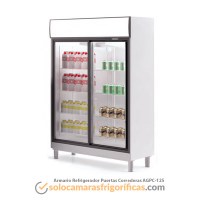 Armario Refrigerado Puertas Correderas AGPC 125