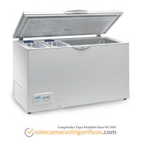 Congelador Tapa Abatible Inox - HC 460
