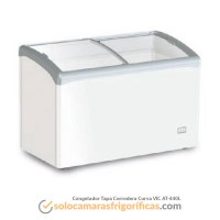 Congelador Tapa Corredera Curva - VIC AT-440L