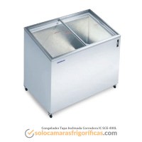 Congelador Tapa Inclinada Corredera - IC-SCE-400L