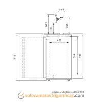 Ficha Técnica Enfriador de Barriles DEB 100