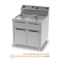Freidora de Pie 750 TRIFÁSICA 15L+15L 9KW FAINCA