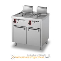 Freidora de Pie 750 GAS 12L+12L 18KW FAINCA