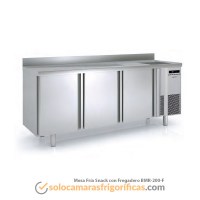 Mesa Fría Snack con Fregadero - BMR-200-F