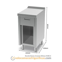 Ficha Técnica Mueble Neutro Estante 400mm FAINCA