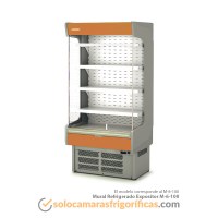 Mural Refrigerado Expositor de Acero Plastificado