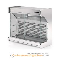 Mural Sobremostrador Inox 1,35m