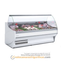 Vitrina Expositora Refrigerada Modular VE-10-10-R-TF