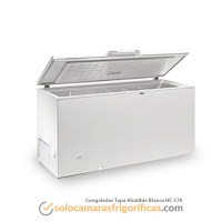 Congelador Tapa Abatible Blanca - HC 570