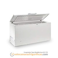 Congelador Tapa Abatible Inox - HC 570